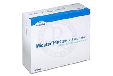 MICATOR PLUS 80/12,5 MG TABLET (28 TABLET) İlaç Görseli