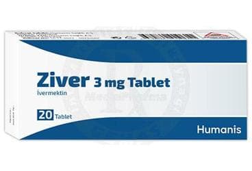 ZIVER 3 MG TABLET (20 ADET) İlaç Görseli