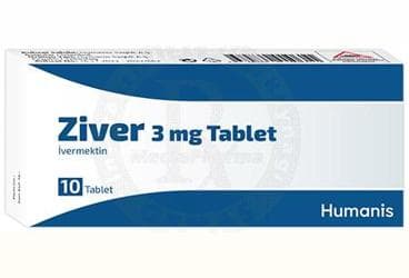 ZIVER 3 MG TABLET (10 ADET) İlaç Görseli