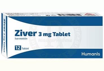ZIVER 3 MG TABLET (12 ADET) İlaç Görseli