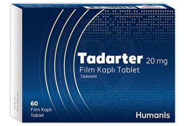 TADARTER 20 MG FILM KAPLI TABLET (60 TABLET) İlaç Görseli