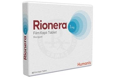 RIONERA 1 MG FILM KAPLI TABLET (42 TABLET) İlaç Görseli