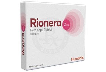 RIONERA 2 MG FILM KAPLI TABLET (42 TABLET) İlaç Görseli