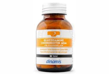 DINAMIS GLUCOSAMIN CHONDROTIN MSM WITH HYALURONIC ACID TABLET 90 tablet İlaç Görseli