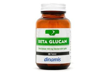 DINAMIS BETA GLUCAN TAKVIYE EDICI GIDA 100 mg 30 tablet İlaç Görseli
