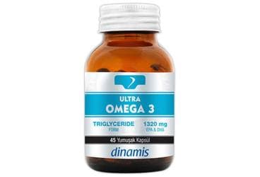 DINAMIS ULTRA OMEGA 3 TAKVIYE EDICI GIDA 45 kapsül İlaç Görseli