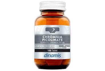 DINAMIS CHROMIUM PICOLINATE TABLET 100 tablet İlaç Görseli