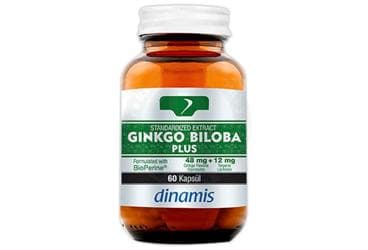 DINAMIS STANDARDIZE GINKGO BILOBA PLUS KAPSUL 60 kapsül İlaç Görseli