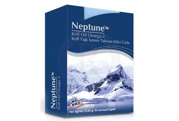 NEPTUNE KRILL OIL OMEGA 3 KAPSUL 30 kapsül İlaç Görseli