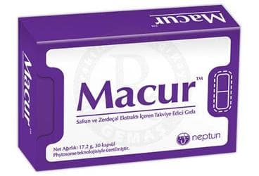 MACUR KAPSUL 30 kapsül İlaç Görseli