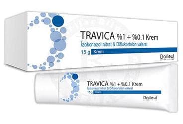 TRAVICA %1 + %0,1 KREM İlaç Görseli