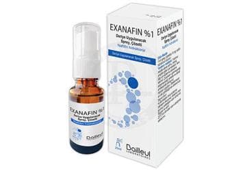EXANAFIN %1 DERIYE UYGULANACAK SPREY, COZELTI (20 ML) İlaç Görseli