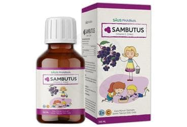 SAMBUTUS VITAMIN C, CINKO, KARAMURVER EKSTRESI ICEREN TAKVIYE EDICI GIDA 100 ml şişe İlaç Görseli