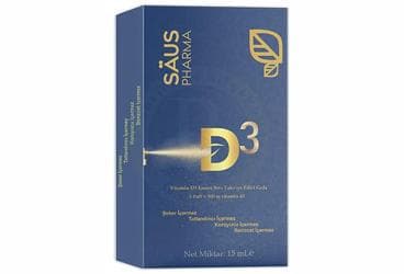 SALUS VITAMIN D3 ICEREN SIVI TAKVIYE EDICI GIDA 500 IU 15 ml şişe İlaç Görseli