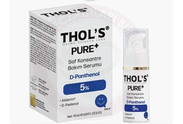 THOLS PURE+ SAF KONSANTRE BAKIM SERUMU %5 D-PANTHENOL 15 ml şişe İlaç Görseli