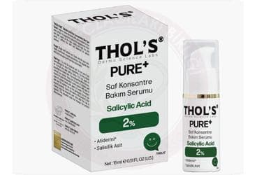 THOLS PURE+ SAF KONSANTRE BAKIM SERUMU %2 SALICYLIC ACID 15 ml şişe İlaç Görseli