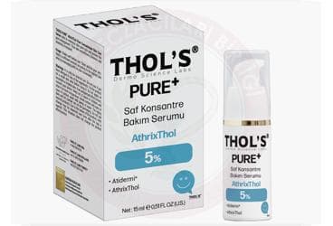 THOLS PURE+ SAF KONSANTRE BAKIM SERUMU %5 ATHRIXTHOL 15 ml şişe İlaç Görseli