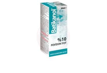 BATIKANOL %10 POVIDON IYOT COZELTISI 50 ml şişe İlaç Görseli