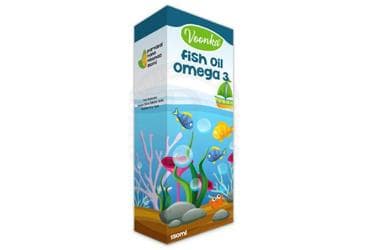 VOONKA FISH OIL OMEGA 3 SURUP 5000 mg/5 ml 150 ml şişe İlaç Görseli