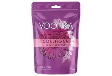 VOONKA COLLAGEN BEAUTY GUMMIES PREBIYOTIK CIGNENEBILIR FORM 30 çiğnenebilir jel form İlaç Görseli