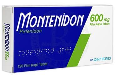 MONTENIDON 600 MG FILM KAPLI TABLET (120 FILM KAPLI TABLET) İlaç Görseli