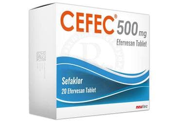 CEFEC 500 MG 20 EFERVESAN TABLET İlaç Görseli