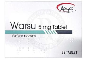 WARSU 5 MG TABLET (28 TABLET) İlaç Görseli