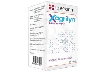 XAGRILYN 0,5 MG SERT KAPSUL İlaç Görseli