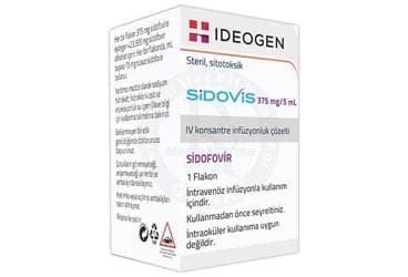 SIDOVIS 375 MG/5 ML IV KONSANTRE INFUZYONLUK COZELTI İlaç Görseli