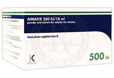 AIMAFIX 500 IU/10 ML IV INFUZYON ICIN LIYOFILIZE TOZ ICEREN FLAKON İlaç Görseli