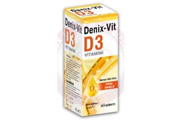 MIRADERM DENIX-VIT D3 ORAL DAMLA 10 ml şişe İlaç Görseli