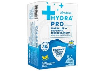 HYDRA PRO MINERALLER VE PROBIYOTIK MIGROORGANIZMA ICEREN TAKVIYE EDICI GIDA 10 saşe İlaç Görseli