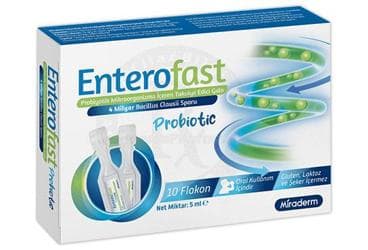 ENTEROFAST PROBIOTIC 10 FLAKON 10 adet İlaç Görseli