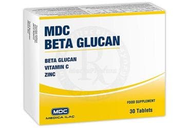 MDC BETA GLUKAN TABLET 30 tablet İlaç Görseli