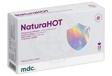 NATURAHOT TAKVIYE EDICI GIDA 12 saşe İlaç Görseli