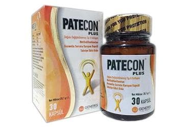 PATECON PLUS KAPSUL 30 kapsül İlaç Görseli