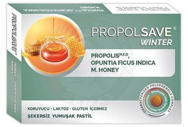 KEYDROPS WINTER BAL ILE TATLANDIRILMIS PROPOLIS ICEREN PASTIL TAKVIYE EDICI GIDA 12 pastil İlaç Görseli