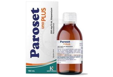 PAROSET UNO PLUS 250 MG/5 ML 150 ML SUSPANSIYON İlaç Görseli