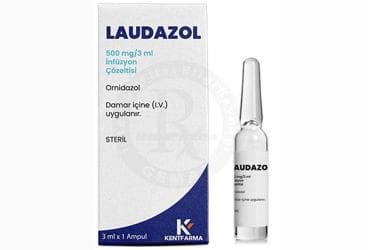 LAUDAZOL 500 MG/3 ML INFUZYON COZELTISI 1 AMPUL İlaç Görseli