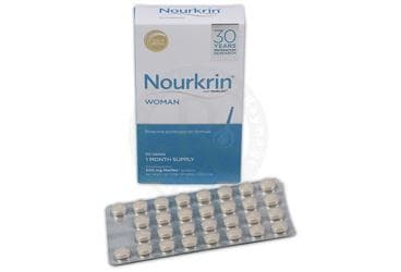 NOURKRIN WOMAN BALIK EKSTRAKTI ICEREN TAKVIYE EDICI GIDA 60 tablet İlaç Görseli