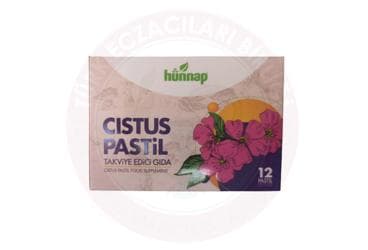 HUNNAP CISTUS PASTIL 12 adet İlaç Görseli