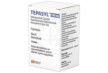 TEPASYL 100 MG INFUZYONLUK COZELTI HAZIRLAMADA KULLANILACAK KONSANTRE ICIN TOZ (1 FLAKON) İlaç Görseli