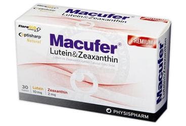 MACUFER LUTEIN & ZEAXANTHIN KAPSUL 30 kapsül İlaç Görseli