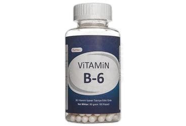 PHARMA Q VITAMIN B-6 KAPSUL 180 kapsül İlaç Görseli