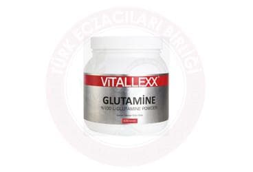 VITALLEXX L-GLUTAMINE ICEREN TAKVIYE EDICI GIDA 630 g toz İlaç Görseli