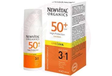 NEWVITAL SPF50+ GUNES KREMI 50 ml şişe İlaç Görseli