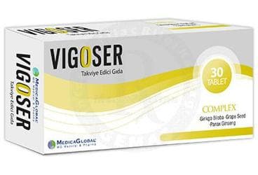 VIGOSER TABLET 30 tablet İlaç Görseli