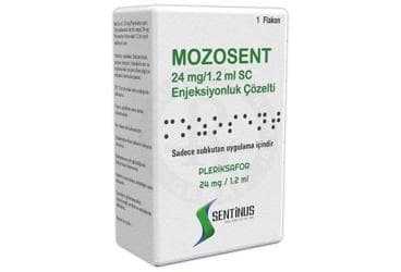 MOZOSENT 24 MG / 1.2 ML S.C. ENJEKSIYONLUK COZELTI İlaç Görseli
