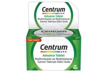 CENTRUM ADVANCE TABLET 30 tablet İlaç Görseli