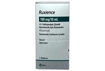 RUXIENCE 100 MG/10 ML I.V. INFUZYONLUK COZELTI HAZIRLAMAK ICIN KONSANTRE İlaç Görseli